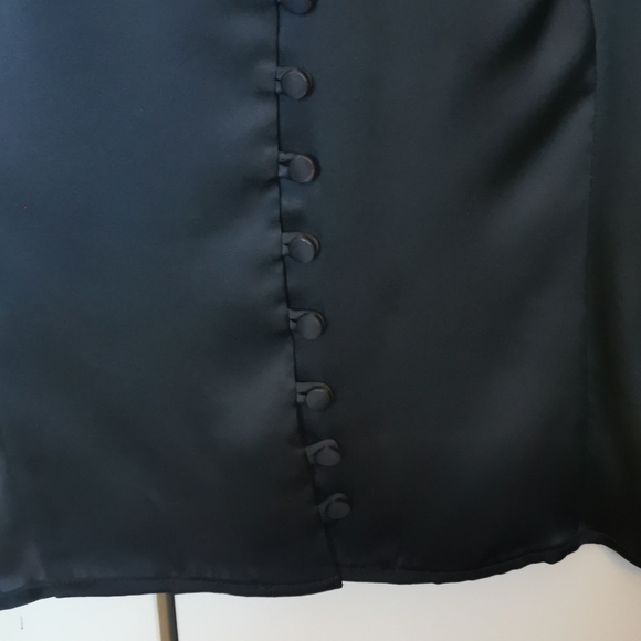 NWOT Black, long sleeve blouse - Picture 4 of 8